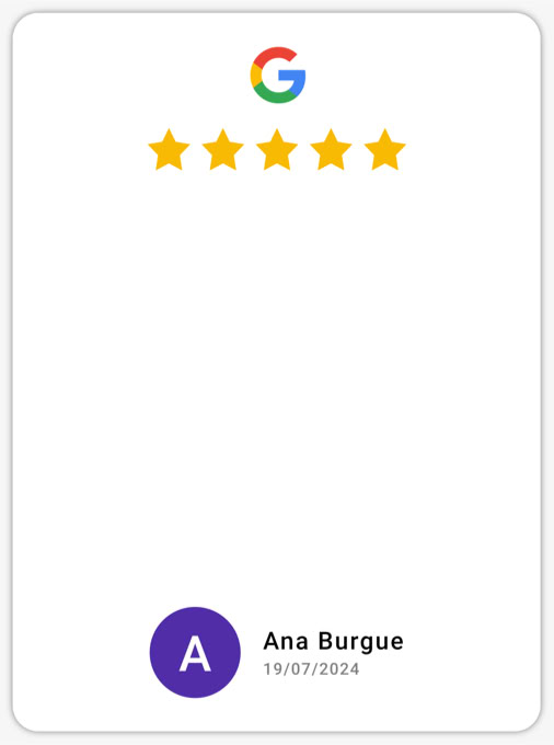 Reseña Google Ana B